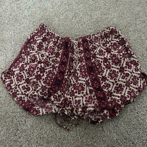 Brandy Melville Patterned Shorts